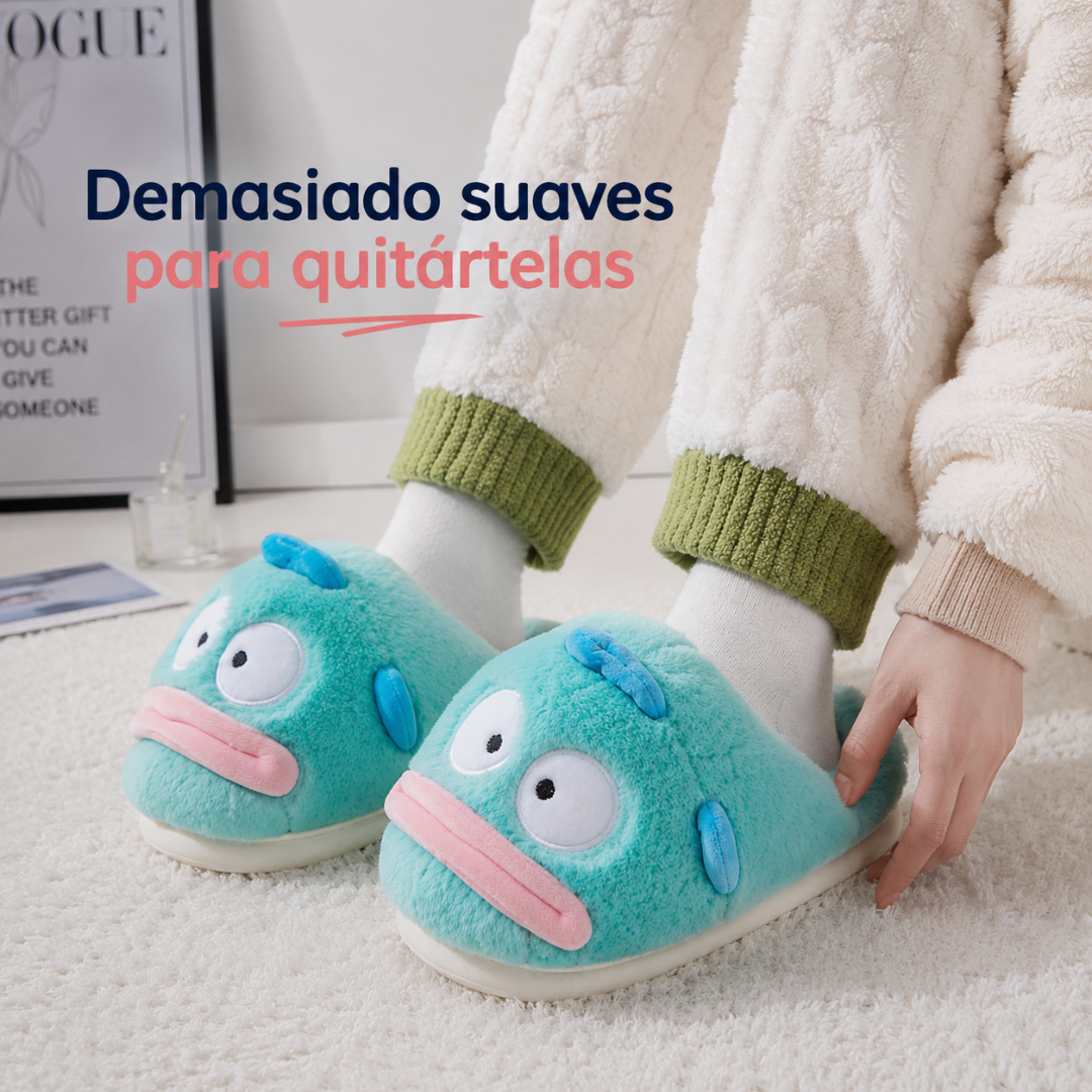 Bluppy™ – Pantuflas Muñeco Soft
